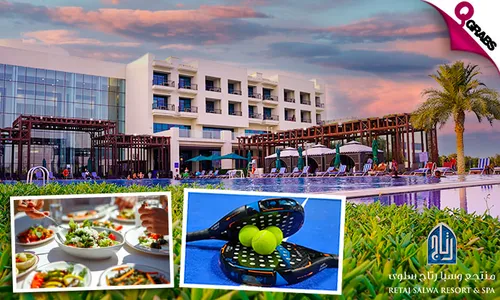 Padel Court Access & Day Pass with Meal at Retaj Salwa Resort!